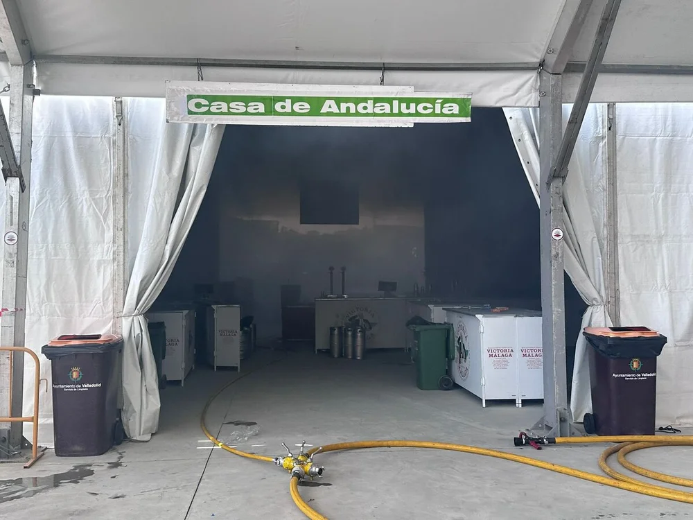 Incendio en la Feria de Gastronomía de Valladolid: un herido y la importancia de la prevención en cocinas