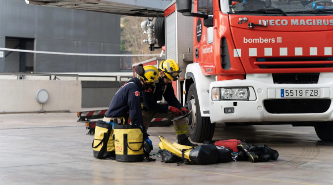 Alarma en Barcelona: un colchón se incendia en un hotel del centro
