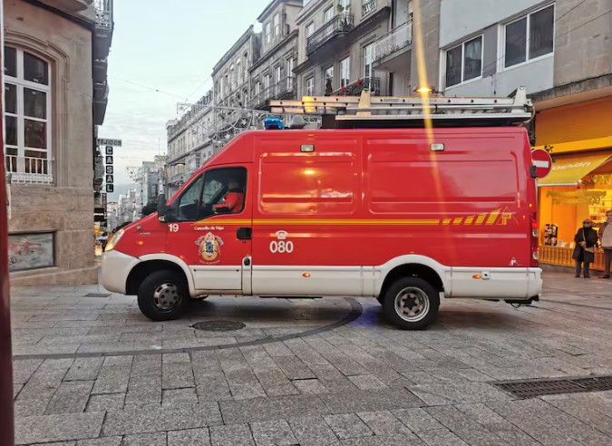 Vigo: colchón en llamas provoca intoxicación de tres personas