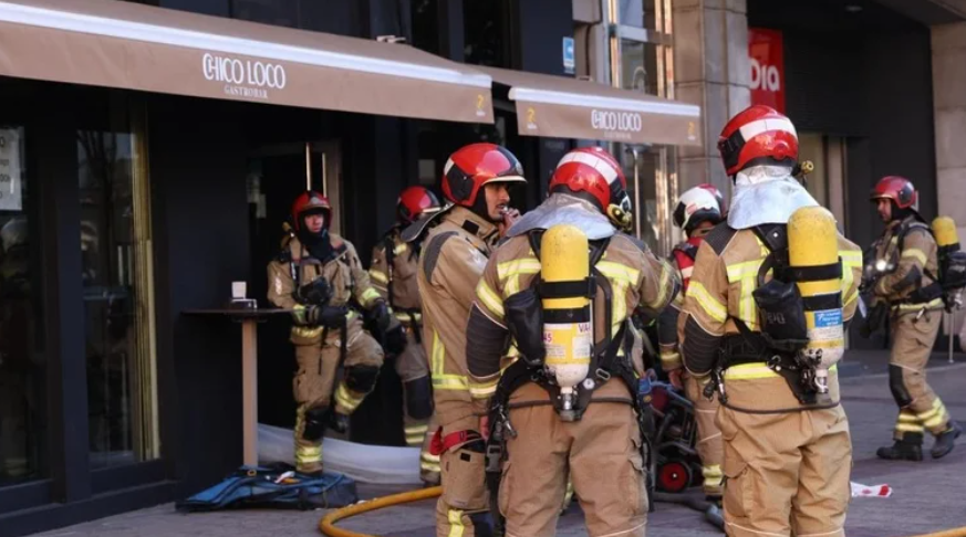 Incendio en La Circular: los bomberos logran sofocarlo a tiempo