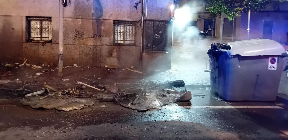 Incendios en Esplugues de Llobregat: una madrugada marcada por el fuego