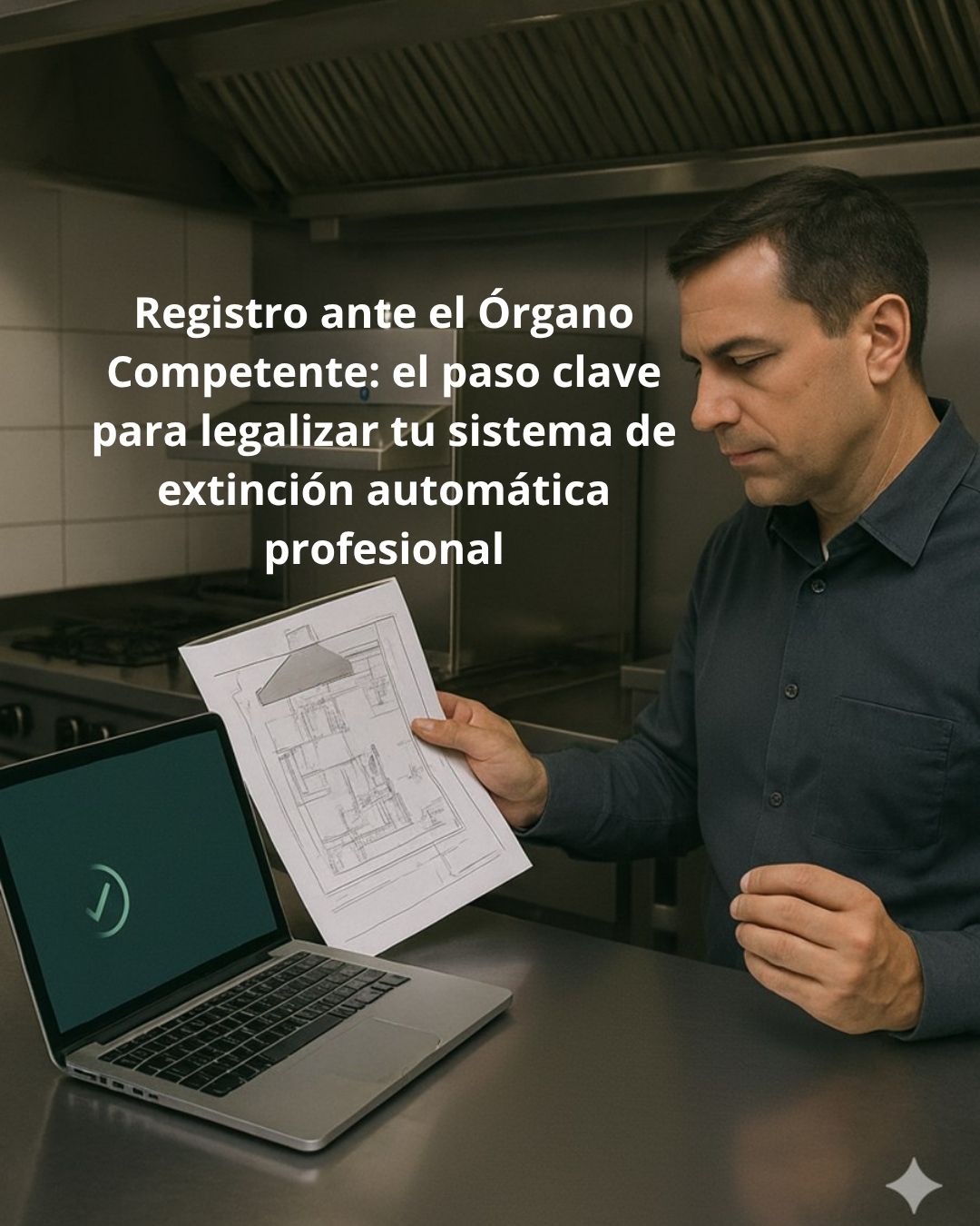 Registro ante el Órgano Competente: el paso clave para legalizar tu sistema de extinción automática profesional