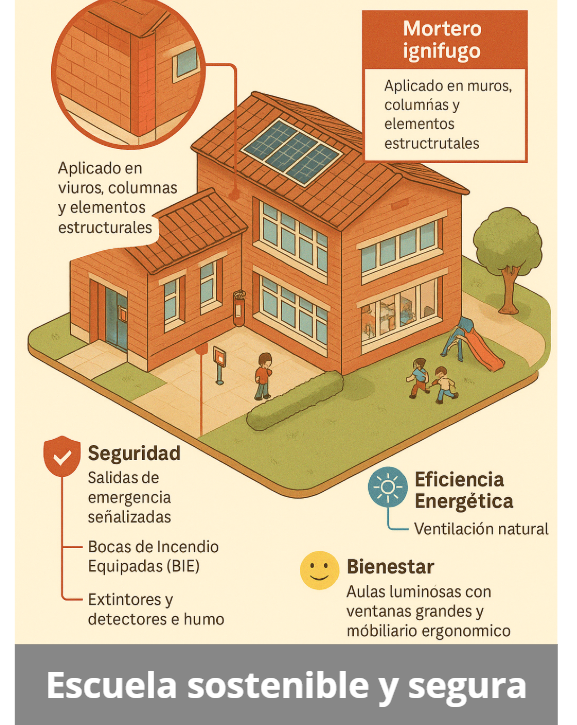 Escuelas del futuro: construyendo espacios sostenibles y seguros