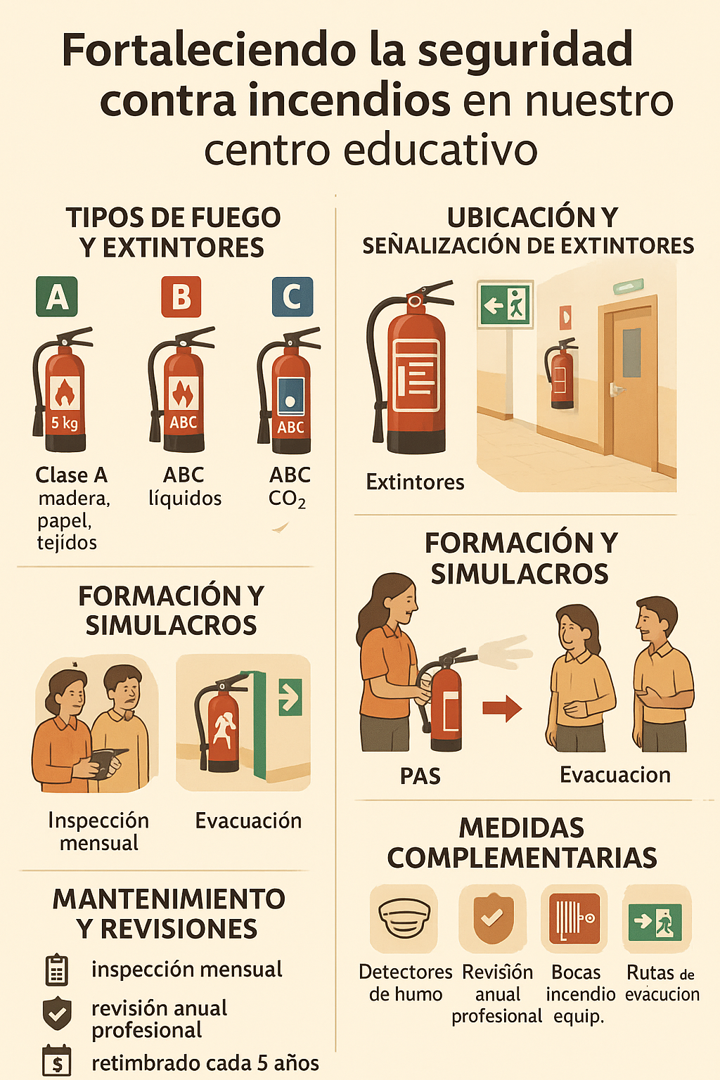 Prevención de incendios en colegios: estrategias efectivas para tu centro