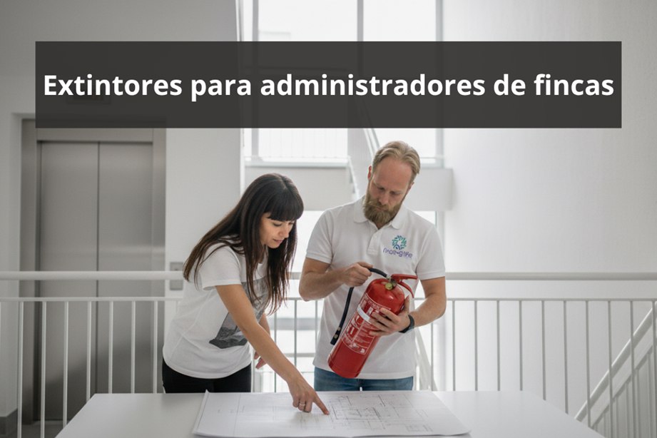 Extintores para administradores de fincas: una prioridad en la gestión de comunidades.