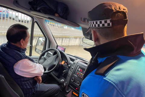 Policía Local de Palencia refuerza la seguridad en el transporte escolar con una exhaustiva campaña de control: Una apuesta firme por la prevención