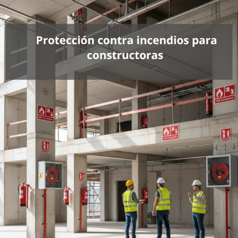 Protección contra incendios para constructoras. La protección contra incendios como pilar estratégico en la construcción moderna.