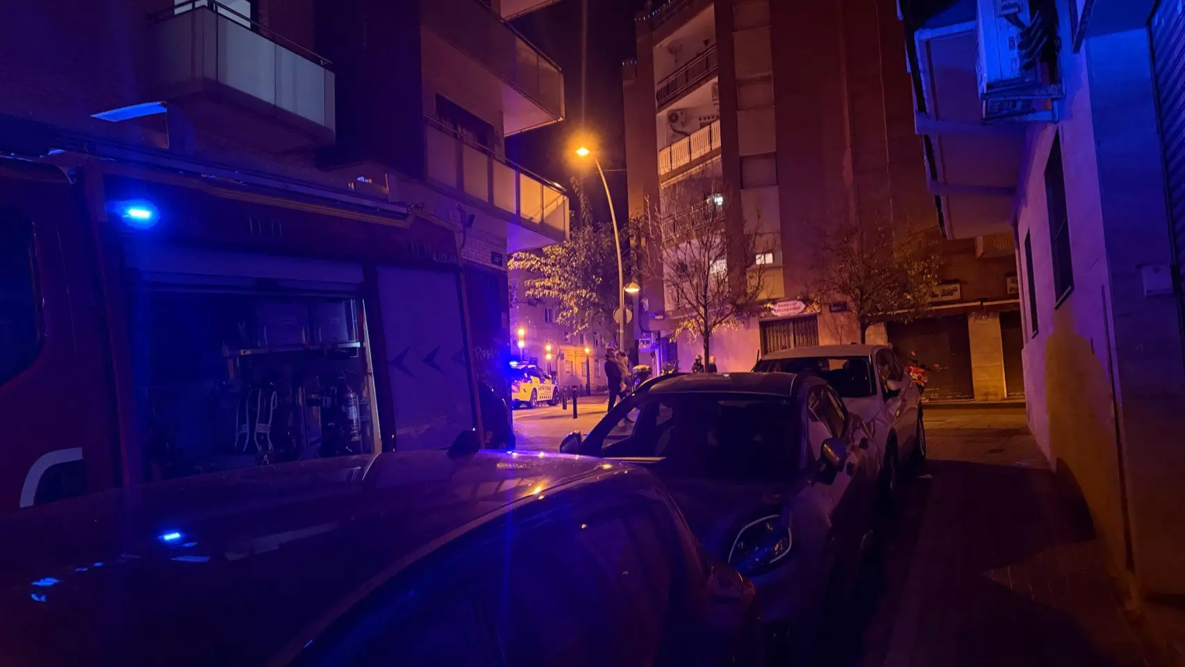 Un acto decisivo ante un incendio doméstico en Badalona