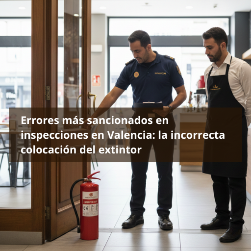 Fallos críticos detectados por los inspectores en Valencia en materia de protección contra incendios