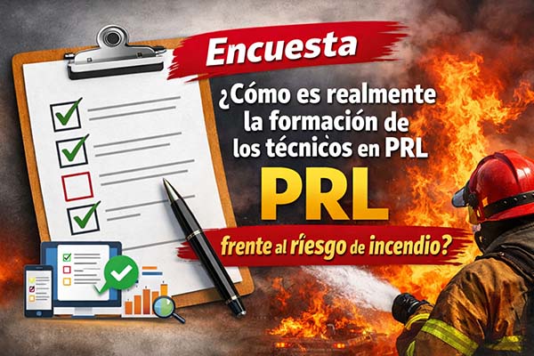 Formación real de los técnicos en PRL frente al riesgo de incendio en los centros de trabajo. Una encuesta académica que cuestiona