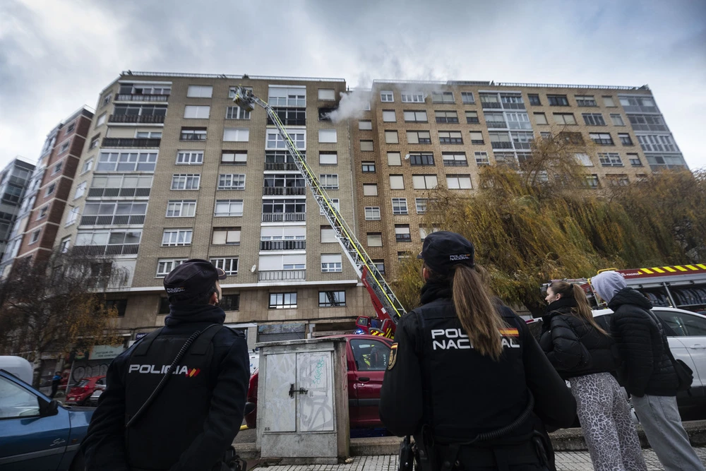 Incendio en una cocina de Albacete: cuatro personas afectadas por inhalación de humo