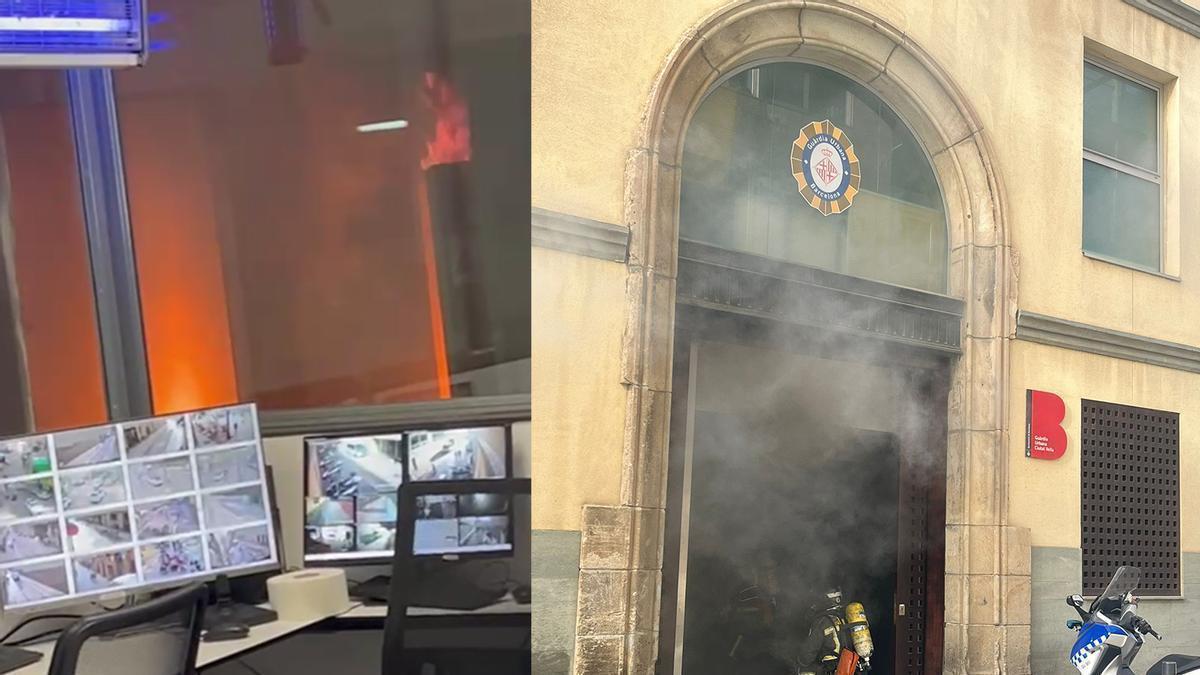 Incendio en la comisaría de Ciutat Vella activa alertas sobre la seguridad en infraestructuras policiales