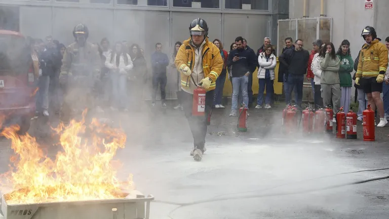 Previsel refuerza en Ourense la cultura preventiva con simulacros avanzados y formación especializada en emergencias
