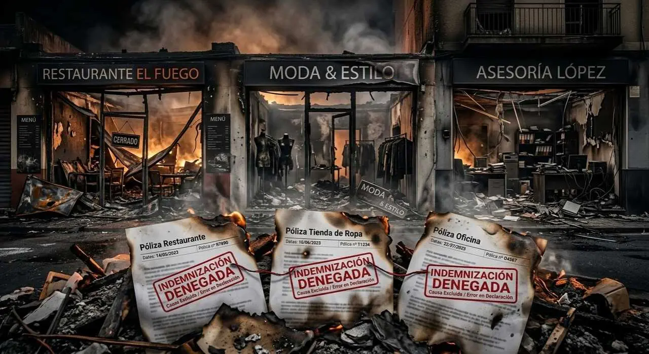 Tres negocios calcinados y un mismo error crítico: así se perdió la cobertura sin saberlo