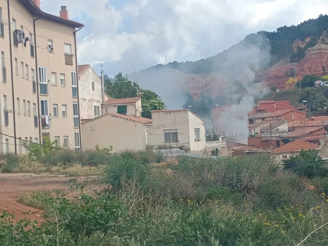 Incendio en una vivienda de Teruel deja tres personas atendidas por inhalación de humo y quemaduras
