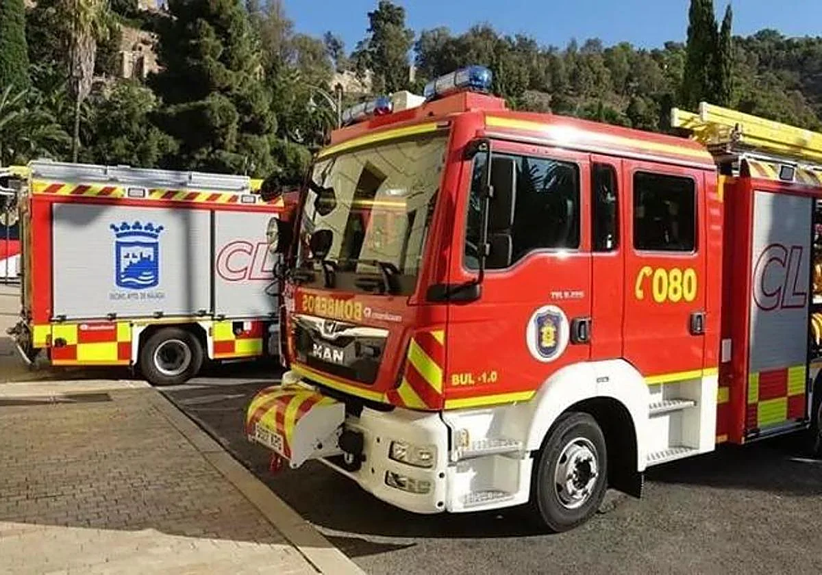 Incendio en un establecimiento de hostelería del Centro de Málaga deja un herido y obliga a intervenir a los bomberos