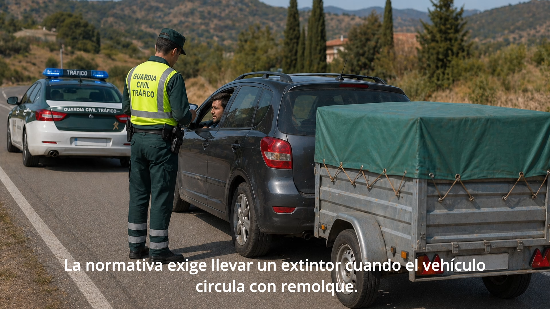 Multa de 200 euros por remolque sin equipo obligatorio: lo que debes saber