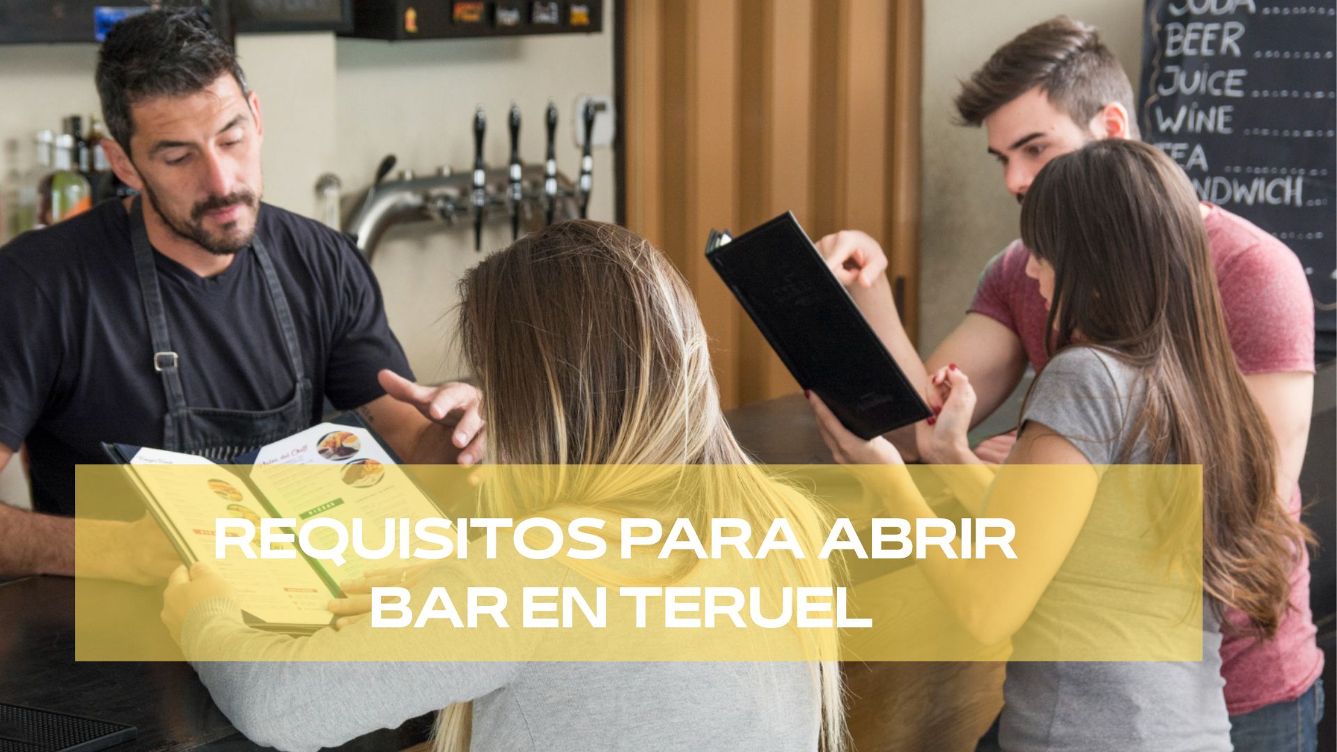 Requisitos para abrir bar en Teruel