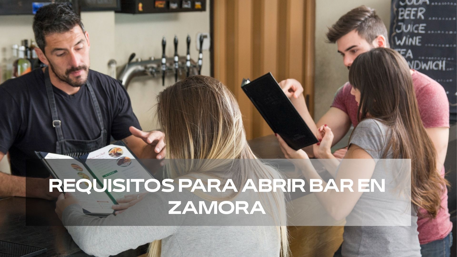 Requisitos para abrir bar en Zamora