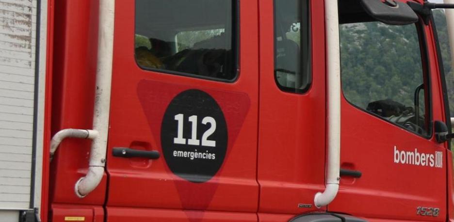 Tremp: Un incendio en una cocina deja a un varón herido crítico